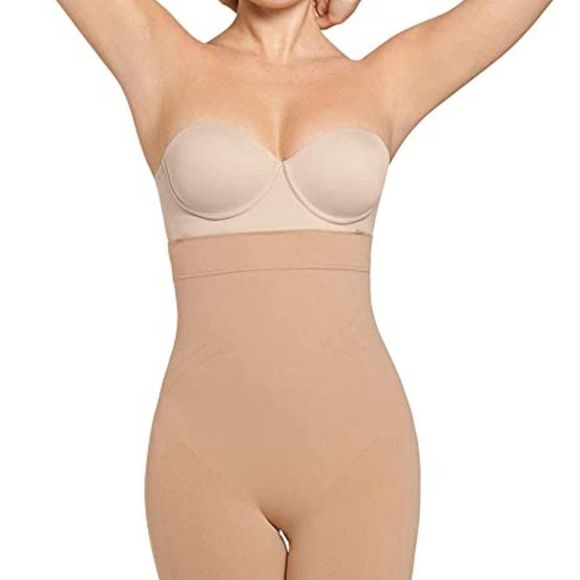 Leonisa Tummy Control Shapewear Short High Waisted and Butt Lifter